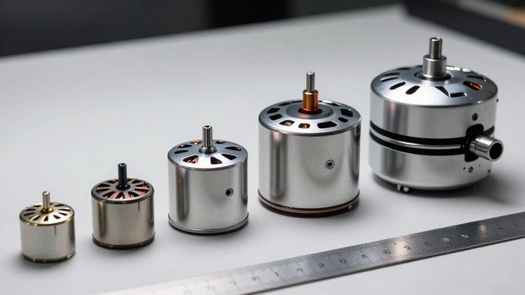 rc brushless motor sizes and kv